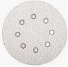 Шлифлист 125мм круг Р80 д/краски 8 отв. 5шт. GEPARD (GP5002-80)