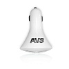 USB Автомобильное зарядное устройство AVS 2 порт UC-322