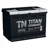Аккумулятор Титан Standart 6СТ-55.0 VL 55Ah 470A -/+ 242*175*190