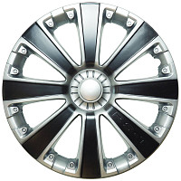 Колпак декоративный "RS-T Микс черный" (пруж.) R-16 /8/ 2шт