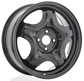Диск ТЗСК Lada Vesta Черный 6.5x16 4x100 ET50 DIA60.1