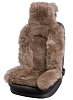 Накидка на сиденье меховая "PSV" Jolly Premium (натуральная овчина) какао 140*50 1шт 
