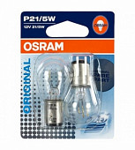 OSRAM Лампа P21/5W комплект 2 шт. в блистере 7528-02