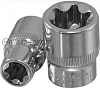 112620 Головка торцевая внешний TORX®, Е-профиль 1/2"DR Е20