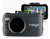 Видеорегистратор с GPS/ГЛОНАСC информером (БД камер ДПС) INTEGO Kite 2 FHD карта 32 GB в комплекте