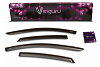 Дефлекторы Fiat Albea  2002-2012 сед. Vinguru  накладные скотч к-т 4 шт.