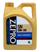 ZEPRO GASOLINE F-S 5W30 SN/CF-5 (4л) масло мотор