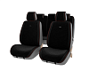 Накидки PSV Bliss (Черный/Кант красный), комплект на весь салон
