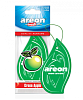 Ароматизатор воздуха подвесной гелевый  AREON REFRESHMENT LIQUID 5 ML Зеленое яблоко