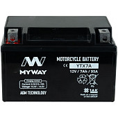 Аккумулятор MYWAY BIKE YTX7A, Китай