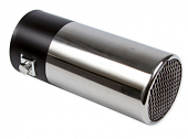 Насадка на глушитель 63х185х63 мм хром-черная ARNEZI A0701011