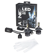 Галогеновая лампа H4  светодиодная 12/24V /H19 45W 3500lm 6000K ARNEZI Vivid LED 2 шт. DUOBOX IP68 A2000052 Галогеновая лампа H4  светодиодная 12/24V /H19 45W 3500lm 6000K ARNEZI Vivid LED 2 шт. DUOBOX IP68 A2000052