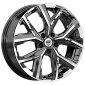 Диск K&K Айона Алмаз Черн 6.5x18 5x114.3 ET38 DIA67.1