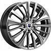 Диск K&K Flanker Дарк Плати 6.5x17 4x100 ET43 DIA60.1