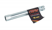 Ключ свечной 16мм L-160мм с резинкой Garde KS1602