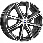 Диск K&K Арнар Алмаз Черн 6x15 4x98 ET35 DIA58.5