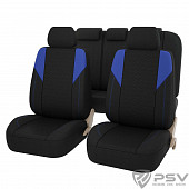 Чехлы на автомобильные сидения "PSV" GTL Element PRO (Синий) (883358)