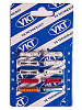 Предохранители цилиндрические ВАЗ 2101-09 10шт VK TECHNOLOGY VT 23004