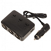 Разветвитель прикуривателя Olession - 3 socket + 2 USB 12/24v 120W (1636)