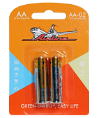 Батарейки AIRLINE LR6/AA щелочные 2 шт (АА-02)