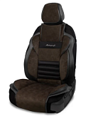 Накидка на сиденье AUTOPROFI Multi Comfort, анатомическая, 6 упоров, 1шт MLT-320PV BK/BR	