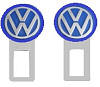 Заглушка замка ремня безопасности VOLKSWAGEN  2шт.(металл)