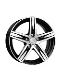 Диск K&K Андорра Алмаз Черн 7.5x18 5x112 ET38 DIA57.1