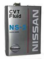 KLE5200004EU Масло транс. CVT NS-2 4L NS-2 = NS-3 NISSAN CVT NS-2 для АКПП вариаторного типа