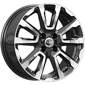 Диск I Free КС1026(ZV_16_Vesta FL) Алмаз Черн 6.5x16 4x100 ET50 DIA60.1