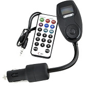 Модулятор SKYWAY (USB, line in-out, SD) с пультом,черный