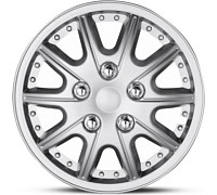 Колпаки на колёса AUTOPROFI, PP WC-2025 SILVER (15) пластик компл. из 4 шт. 