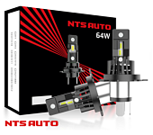 Светодиодные лампы A54 H4/H19 6300К