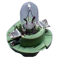 Лампа (светодиод) панели приборов NARVA 12V 1.2W BAX8.4d светло-зелёный  цоколь /17054NARVA