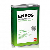 ENEOS Масло CI-4 Premium Diesel 5W-40 4л