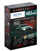 Светодиодные лампы MTF Light, серия MaxBeam Mini, HB3(9005), 12V, 45W, 4500lm, 6000K, кулер, к-кт.