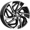 Диск I Free КС883(ZV 18_Outlander) Алмаз Черн 7x18 5x114.3 ET38 DIA67.1
