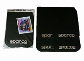 Брызговики SPARCO Малые  /Черные / к-т 4 шт./ БР000022