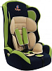 Автокресло детское универсальное KENGA LB513-S Green (гр. 1-2-3 9-36 кг.) зеленый