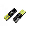 Светодиод AVS C025 T10 (W2.1x9.5D)CANBUS 24SMD 4014,блистер 2 шт. (белый)