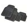 Комплект универсальных ковриков задние 2шт NEW!! AM003 2327 ПВХ  черный 2шт