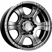 Диск K&K Байконур Дарк Плати 7x15 5x139.7 ET20 DIA108.5