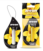 Ароматизатор воздуха подвесной гелевый  AREON REFRESHMENT LIQUID 5 ML Vanilla Black
