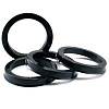 Комплект проставочных колец 4шт. /63,4-56,1 BLACK