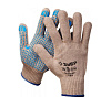 ПЕРЧАТКИ ЗУБР ЕНИСЕЙ, акрил, покрытие ПВХ (точка), размер L-XL, утеплённые Профессионал
