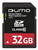 Флеш карта  SDHC 32Gb QUMO class10