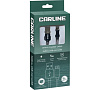 Кабель CARLINE USB - microUSB тканевая оплетка 1 метр ,2.1 Ампера