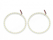 Комплекты "ангельские глазки" LED, диаметр 120mm., 39 SMD, 5050 диода, 2шт.