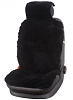 Накидка на сиденье меховая PSV Jolly Lux 145*55 (натуральная овчина) Черный 1шт.