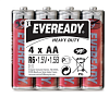Батарейка ENR  Eveready HD  R06 SHP4