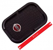 Коврик панели противоскользящий SW Nissan с бортиком под крокодила 170*105*2мм